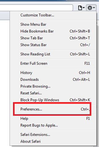 Enabling Cookies - Safari